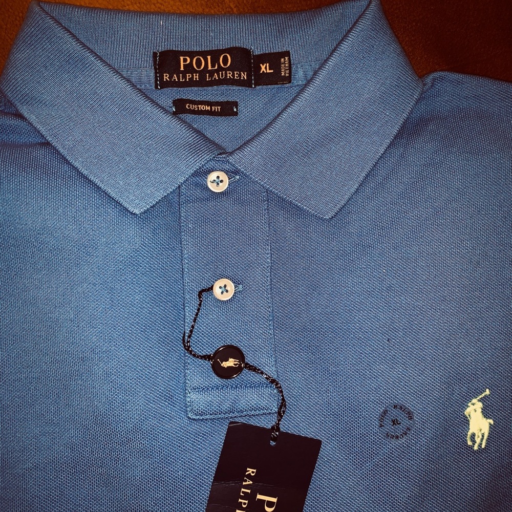 Polo Ralph Lauren XL blue polo
